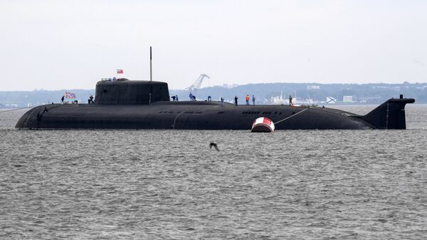 Атомный подводный ракетоносный крейсер Орел, архивное фото - Sputnik Latvija