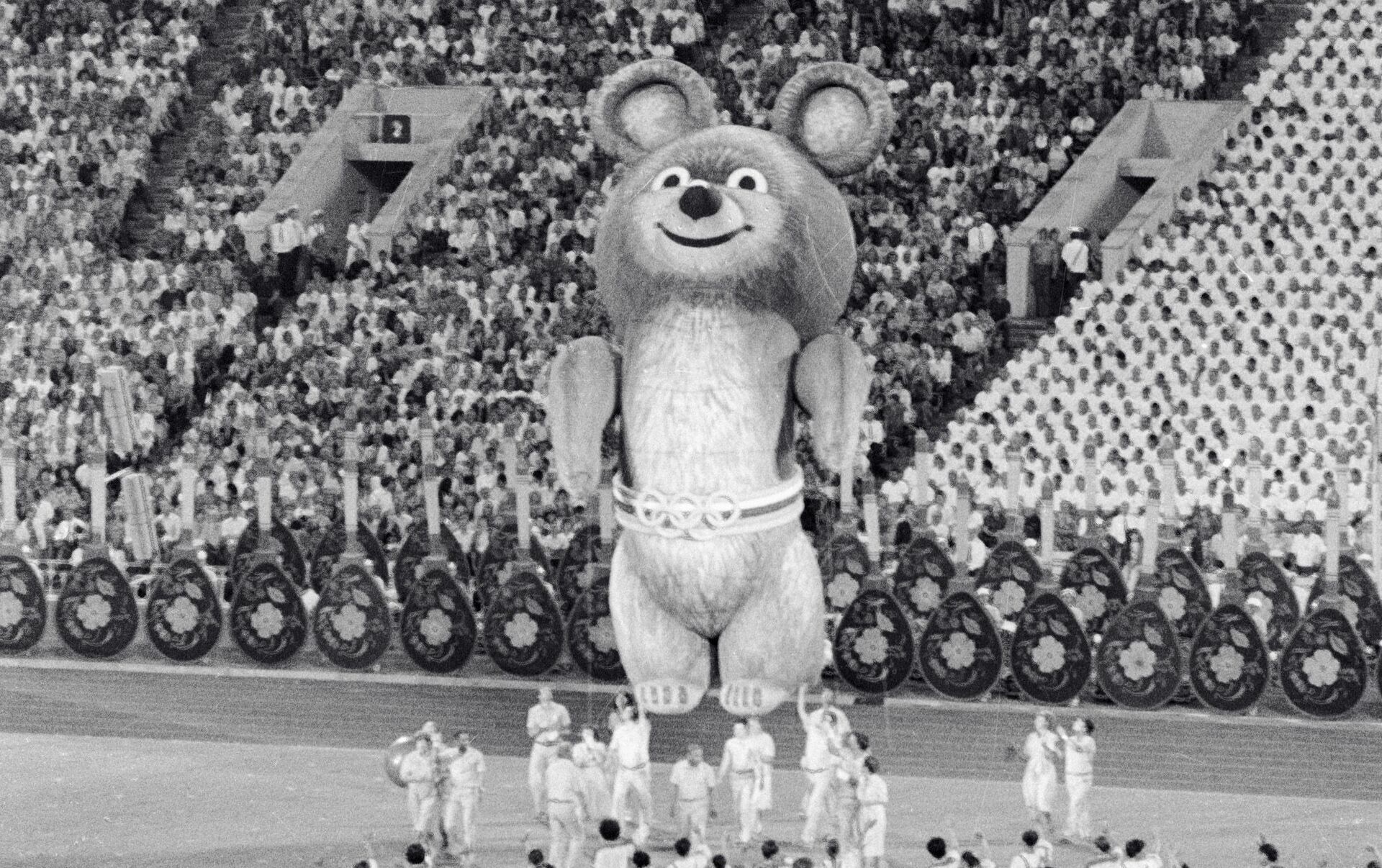 Олимпийский мишка 80