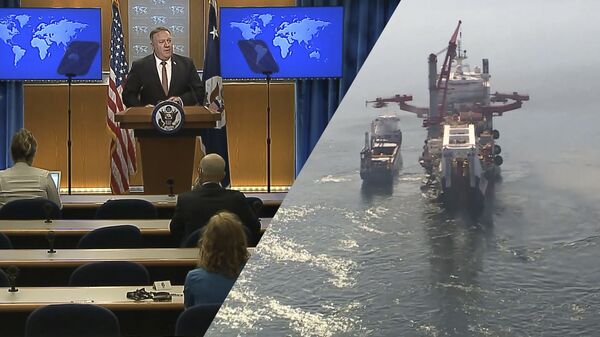 Убирайтесь немедленно. США угрожают Европе санкциями Убирайтесь немедленно. США угрожают Европе санкциями - Sputnik Латвия