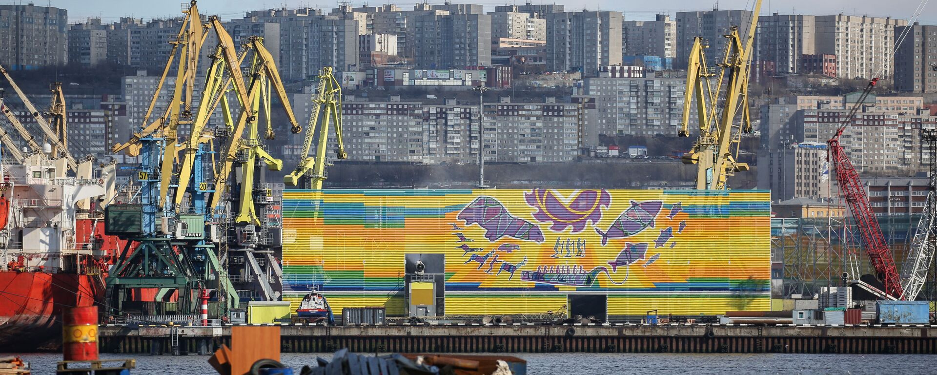 Производство компании РусГазШельф в Мурманске - Sputnik Латвия, 1920, 21.07.2020
