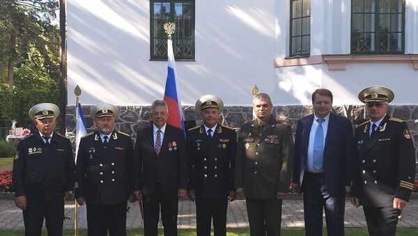 День ВМФ в российском генконсульстве в Лиепае - Sputnik Латвия
