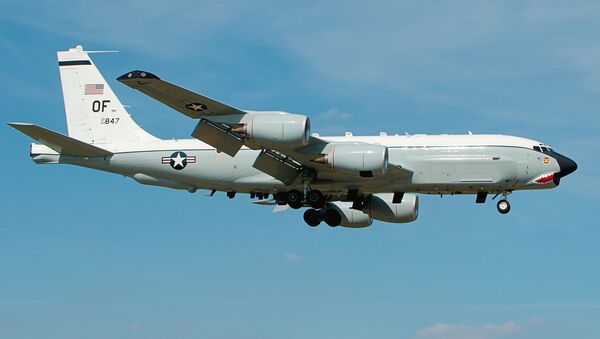 Американский самолет-разведчик RC-135U - Sputnik Латвия