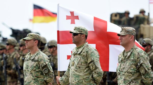 Военнослужащие армии Грузии - Sputnik Латвия