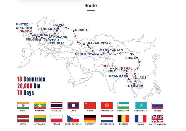 Uz Lielbritāniju caur Latviju: 2021. gadā parādīsies garākais autobusa maršruts Uz Lielbritāniju caur Latviju: 2021. gadā parādīsies garākais autobusa maršruts - Sputnik Latvija