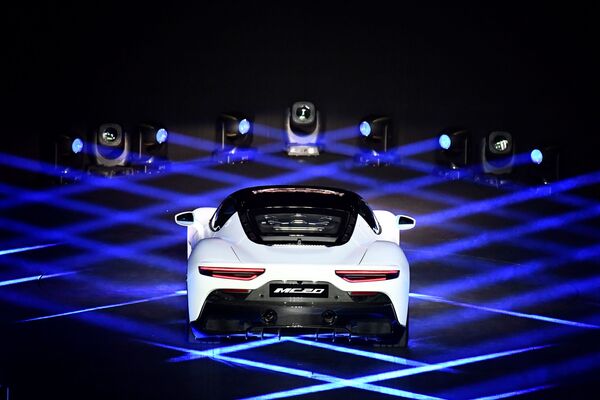Презентация нового спорткара MC20 итальянской компании Maserati в Италии Презентация нового спорткара MC20 итальянской компании Maserati в Италии - Sputnik Латвия