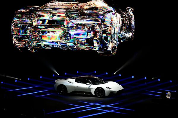 Презентация нового спорткара MC20 итальянской компании Maserati в Италии Презентация нового спорткара MC20 итальянской компании Maserati в Италии - Sputnik Латвия