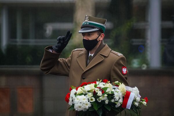 Военный атташе посольства Польши в Латвии полковник Петр Помазаны - Sputnik Латвия
