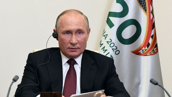 Президент РФ В. Путин принял участие в саммите Группы двадцати - Sputnik Latvija