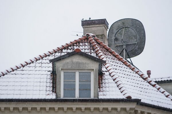 Pirmais sniegs Rīgā Pirmais sniegs Rīgā - Sputnik Latvija