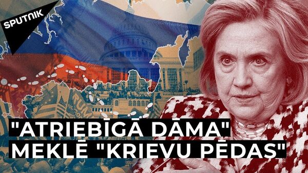 Hilarija Klintone pārmet Trampam sakarus ar Putinu. Kāpēc? - Sputnik Latvija