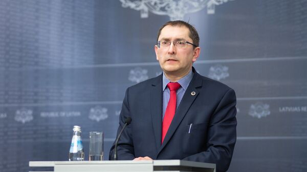 Министр сообщения Латвии Талис Линкайтс - Sputnik Латвия
