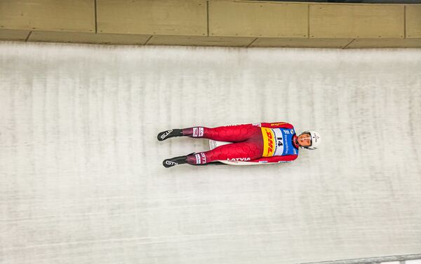 Кендия Апарйоде на Чемпионате мира в Кенигзее Кендия Апарйоде на Чемпионате мира в Кенигзее - Sputnik Латвия