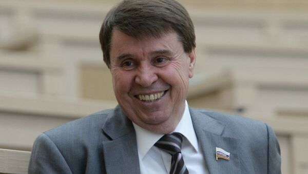 Член Совета Федерации Федерального Собрания РФ, член Комитета по международным делам Сергей Цеков - Sputnik Латвия