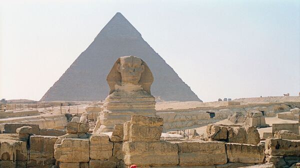 Египетские пирамиды в Гизе: Каменный сторож, Сфинкс. - Sputnik Латвия