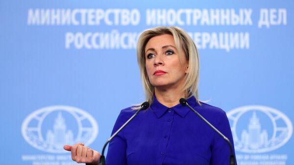 Официальный представитель Министерства иностранных дел РФ Мария Захарова - Sputnik Latvija