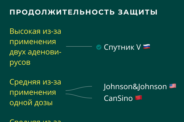 Вакцины от COVID-19: сравнение продолжительности защиты Вакцины от COVID-19: сравнение продолжительности защиты - Sputnik Латвия