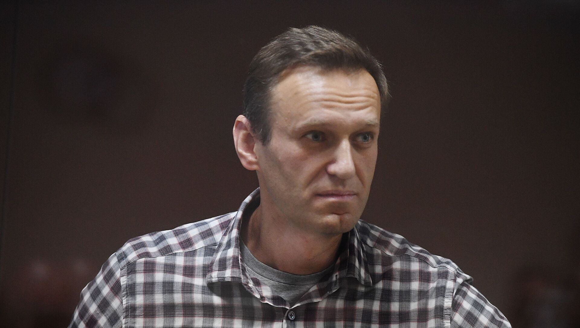 Алексей Навальный в зале суда - Sputnik Latvija, 1920, 21.02.2021