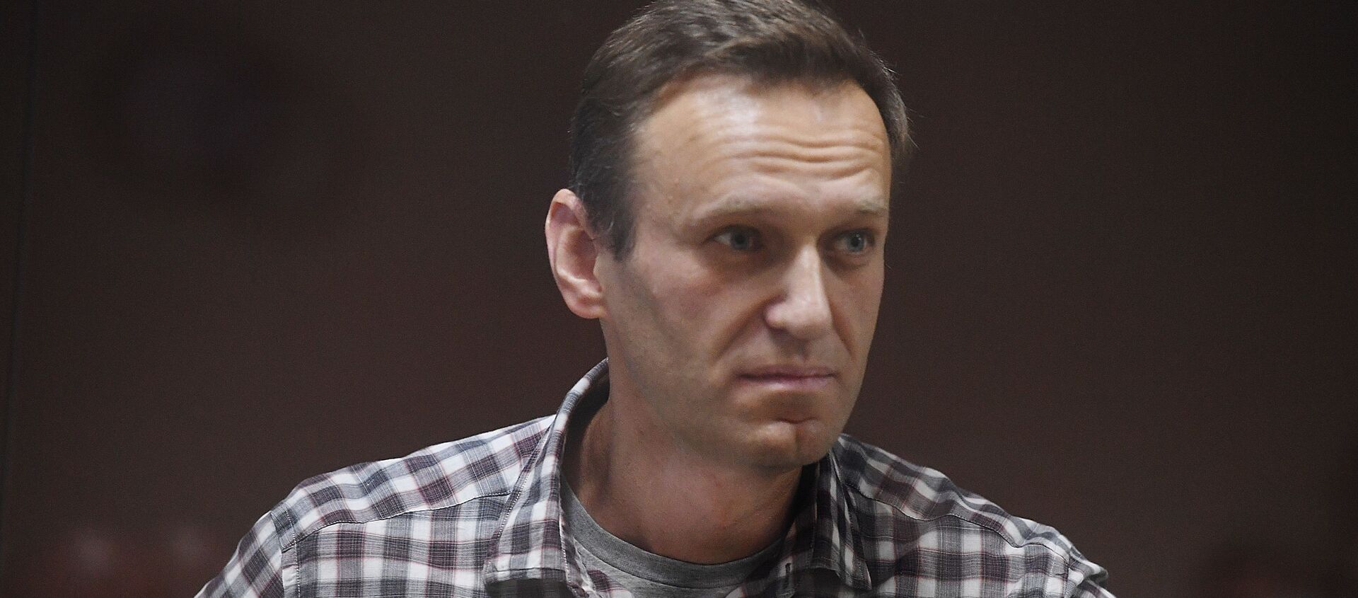 Алексей Навальный в зале суда - Sputnik Latvija, 1920, 21.02.2021