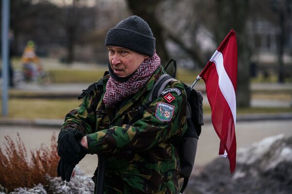 Радикальный латышский националист Игорс Шишкинс - Sputnik Латвия