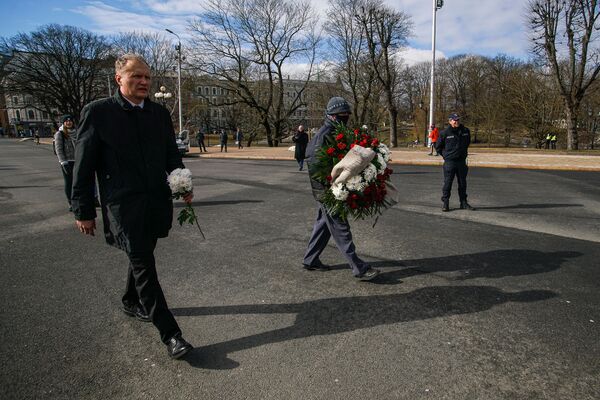 День памяти латышских легионеров Waffen SS в Риге, 16 марта - Sputnik Латвия