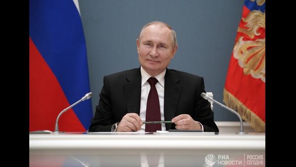 Единая, большая сила: мощнейшая речь Путина к семилетию воссоединения Крыма с Россией - Sputnik Латвия