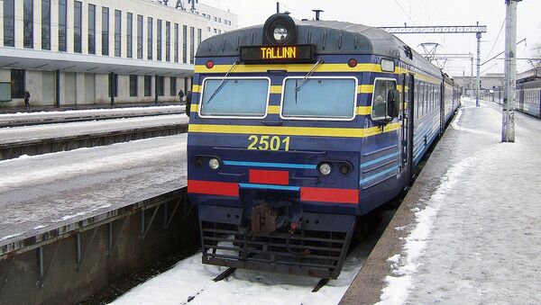Железнодорожный вокзал в Таллине - Sputnik Латвия