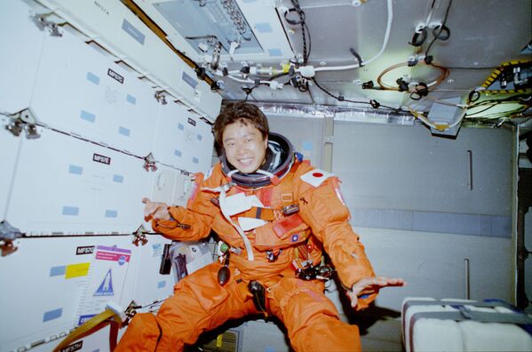 Pirmā astronaute no Japānas Tiaki Mukai - Sputnik Latvija