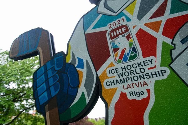 Эмблема чемпионата мира - 2021 по хоккею в Риге. - Sputnik Латвия