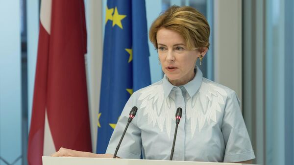Министр внутренних дел Латвии Мария Голубева - Sputnik Латвия
