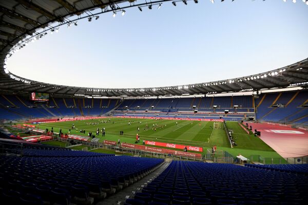 Olimpiskais stadions Romā, kur notika čempionāta atklāšana. Olimpiskais stadions Romā, kur notika čempionāta atklāšana. - Sputnik Latvija