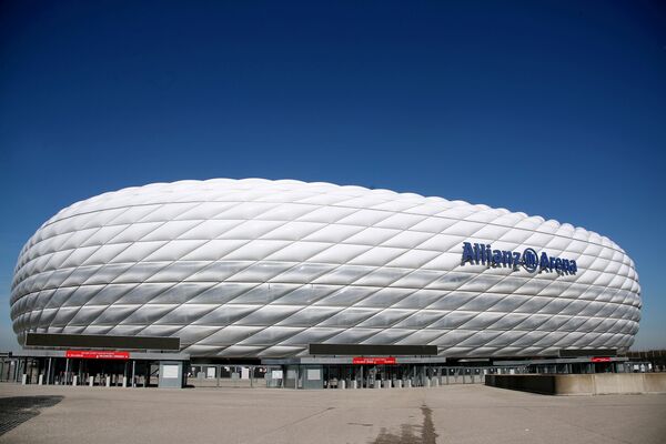  &quot;Allianz Arena&quot; Minhenē pieņems trīs grupu spēles un vienu ceturtdaļfinālu. - Sputnik Latvija