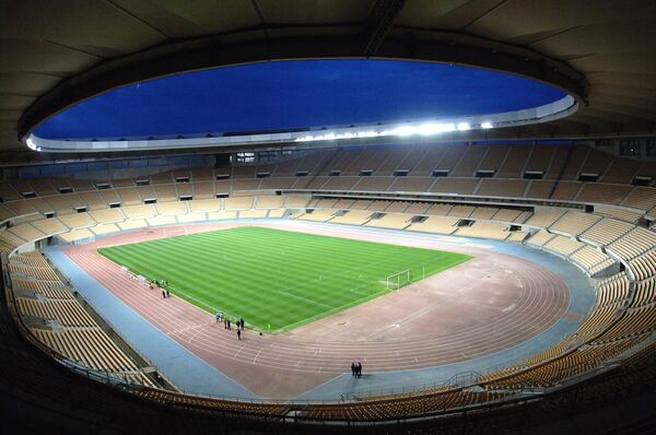 Seviljas stadionā &quot;Estadio Olímpico de la Cartuja&quot; tiks nospēlētas trīs grupas turnīra spēles un viens ceturtdaļfināls.  - Sputnik Latvija