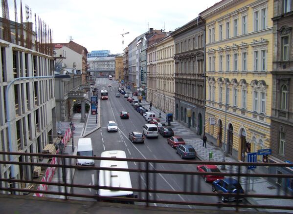 Улица Křižíkova в Праге, Чехия. - Sputnik Латвия