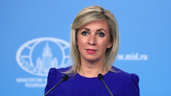 Официальный представитель МИД России Мария Захарова - Sputnik Latvija