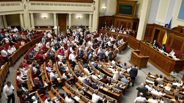 Заседание Верховной рады Украины - Sputnik Латвия