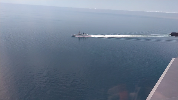 Провокация британского эсминца в Крыму: появились кадры с места событий - Sputnik Латвия