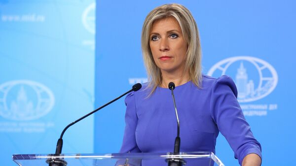 Krievijas Ārlietu ministrijas oficiālā pārstāve Marija Zaharova - Sputnik Latvija