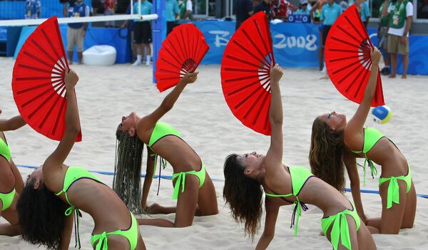 Bikini – oficiāla forma pludmales volejbola un par sporta deju sacensību dalībniecēm Bikini – oficiāla forma pludmales volejbola un par sporta deju sacensību dalībniecēm - Sputnik Latvija