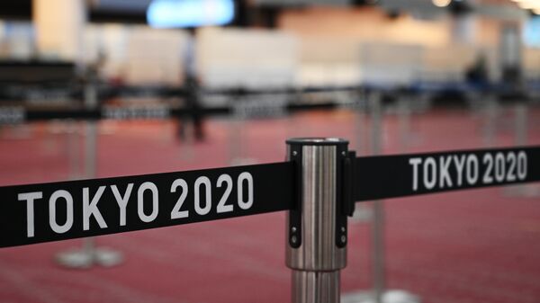 Аэропорт в Токио, куда прибывают спортсмены для участия в Олимпиаде - Sputnik Латвия