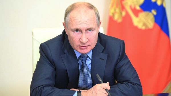 Президент РФ Владимир Путин - Sputnik Латвия
