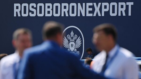 Стенд Рособоронэкспорта на МАКС-2021 - Sputnik Латвия