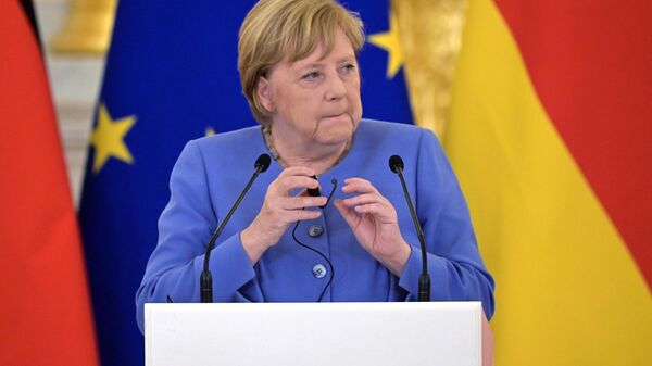 Vācijas federālā kanclere
 Angela Merkele - Sputnik Latvija