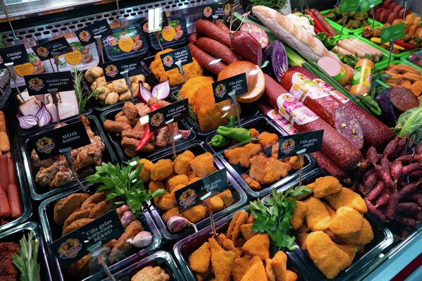 Мясная продукция латвийской компании из Адажи Мясная продукция латвийской компании из Адажи - Sputnik Латвия