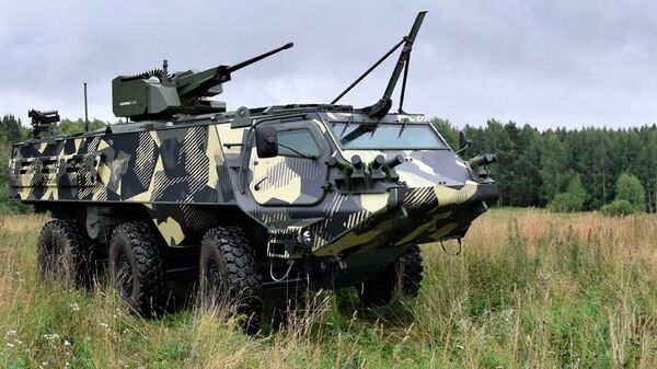 Бронемашина Patria 6x6 - Sputnik Латвия