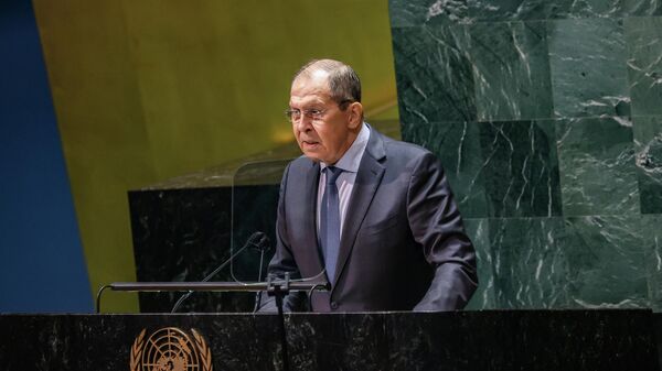 Выступление главы МИД РФ Сергея Лаврова на Генассамблее ООН - Sputnik Латвия