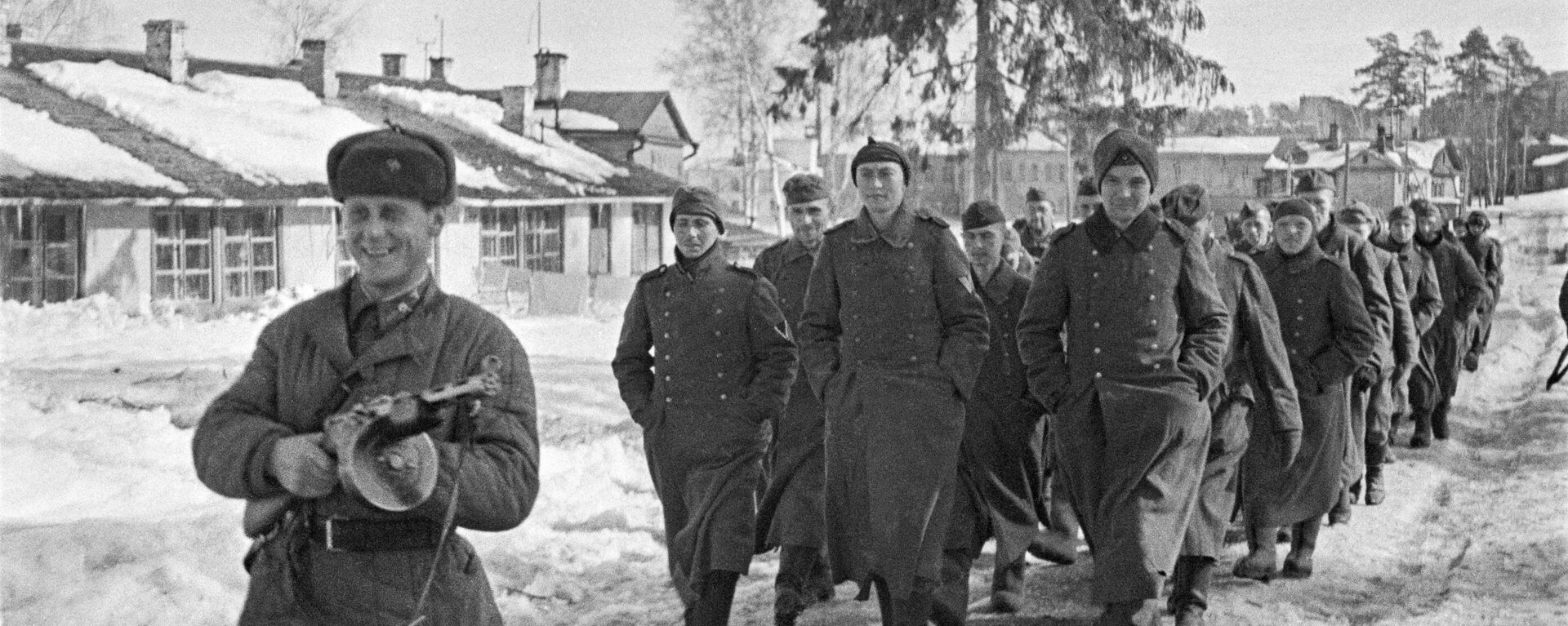 Пленные немцы под Москвой. 1941 год - Sputnik Latvija, 1920, 18.11.2021
