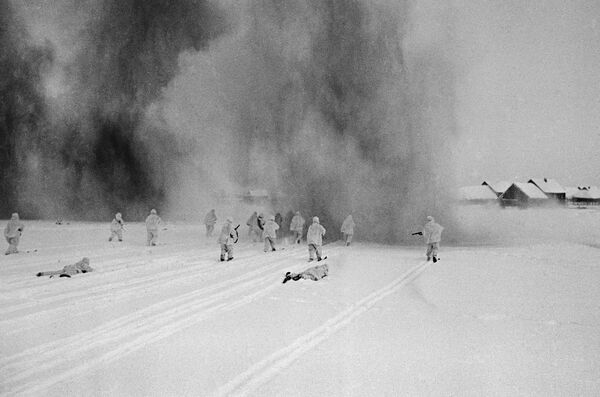 Maskavas aizsardzība. Cīņas Piemaskavā. Rietumu fronte, 1941. gada oktobris-decembris Maskavas aizsardzība. Cīņas Piemaskavā. Rietumu fronte, 1941. gada oktobris-decembris - Sputnik Latvija