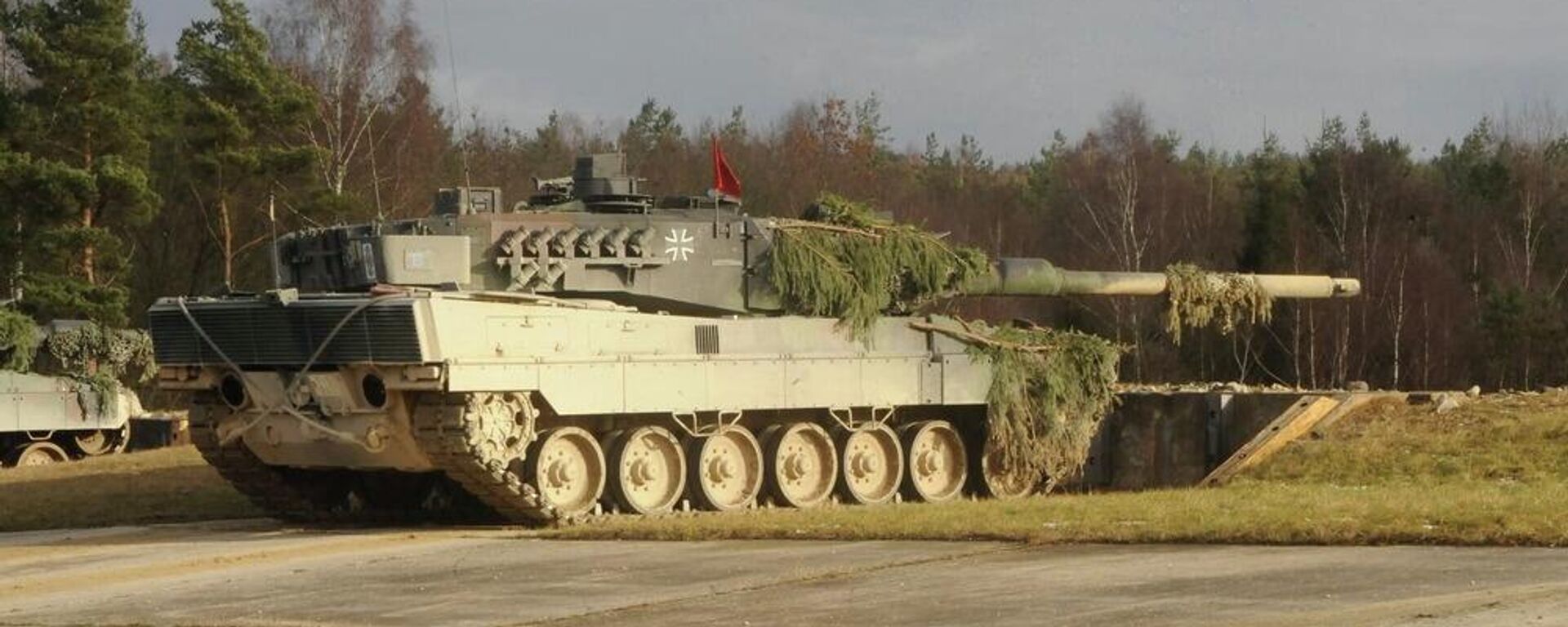 Немецкий танк Leopard 2 - Sputnik Латвия, 1920, 12.01.2023