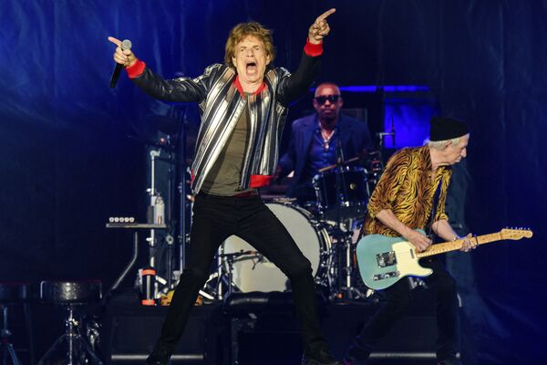 The Rolling Stones uzstājas koncerttūrē No Filter Sentluisā The Rolling Stones uzstājas koncerttūrē No Filter Sentluisā - Sputnik Latvija