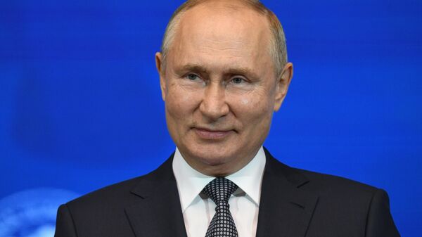 Президент РФ Владимир Путин - Sputnik Latvija